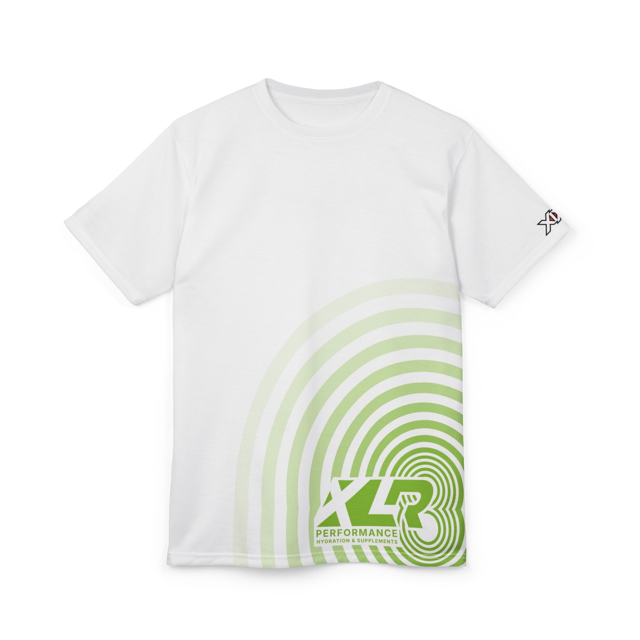 XLR8 Wave Performance Tee - White
