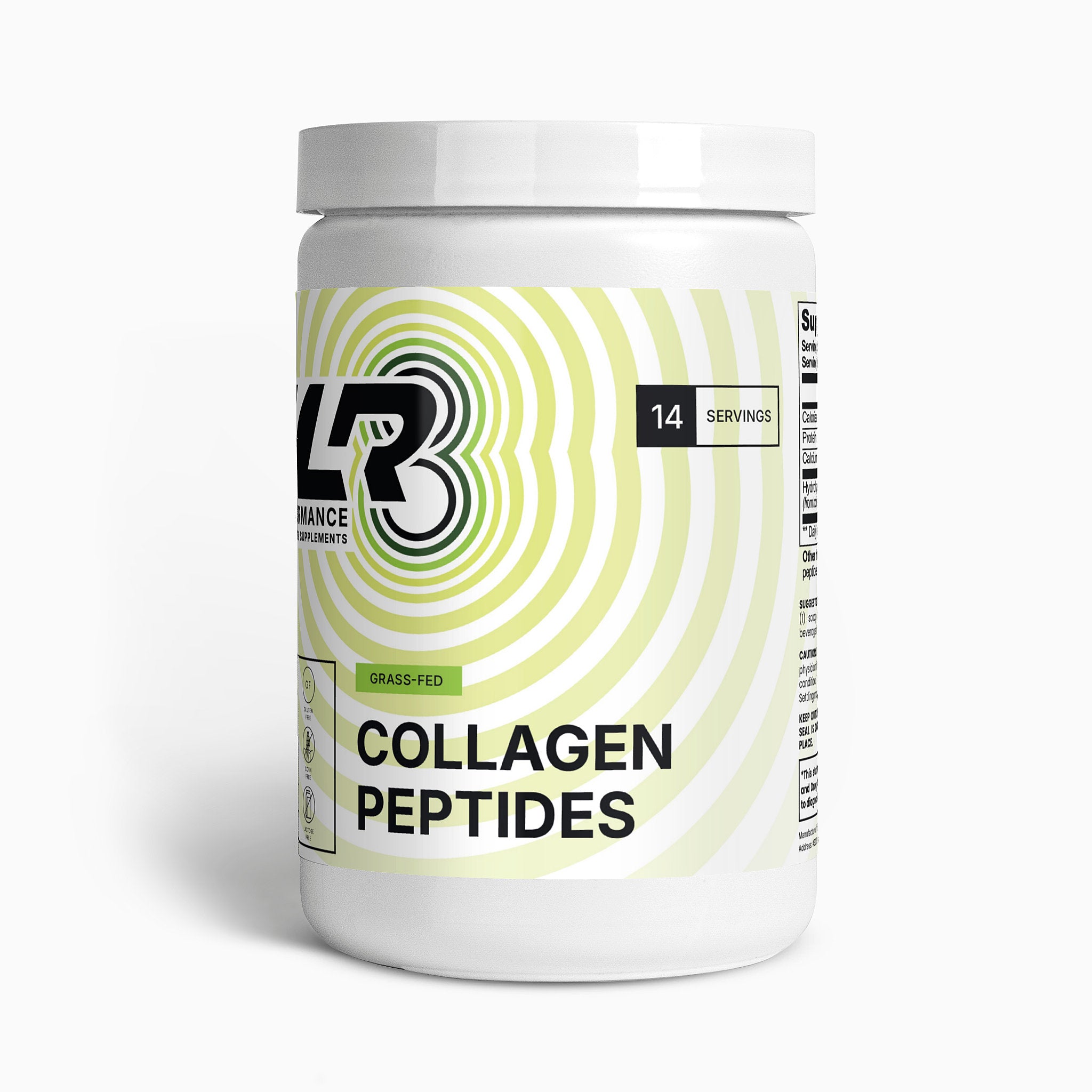 XLR8 Grass-Fed Hydrolyzed Collagen Peptides