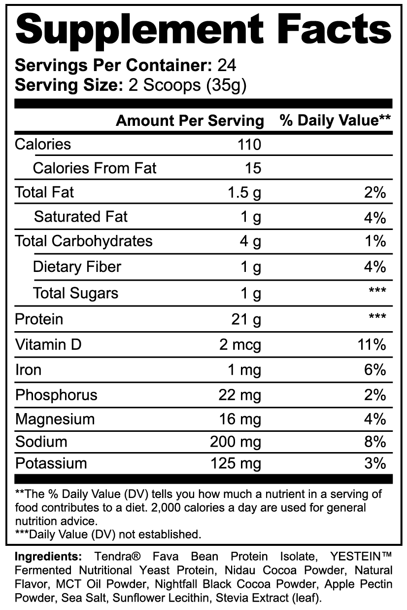 XLR8 Plant Protein (Chocolate)