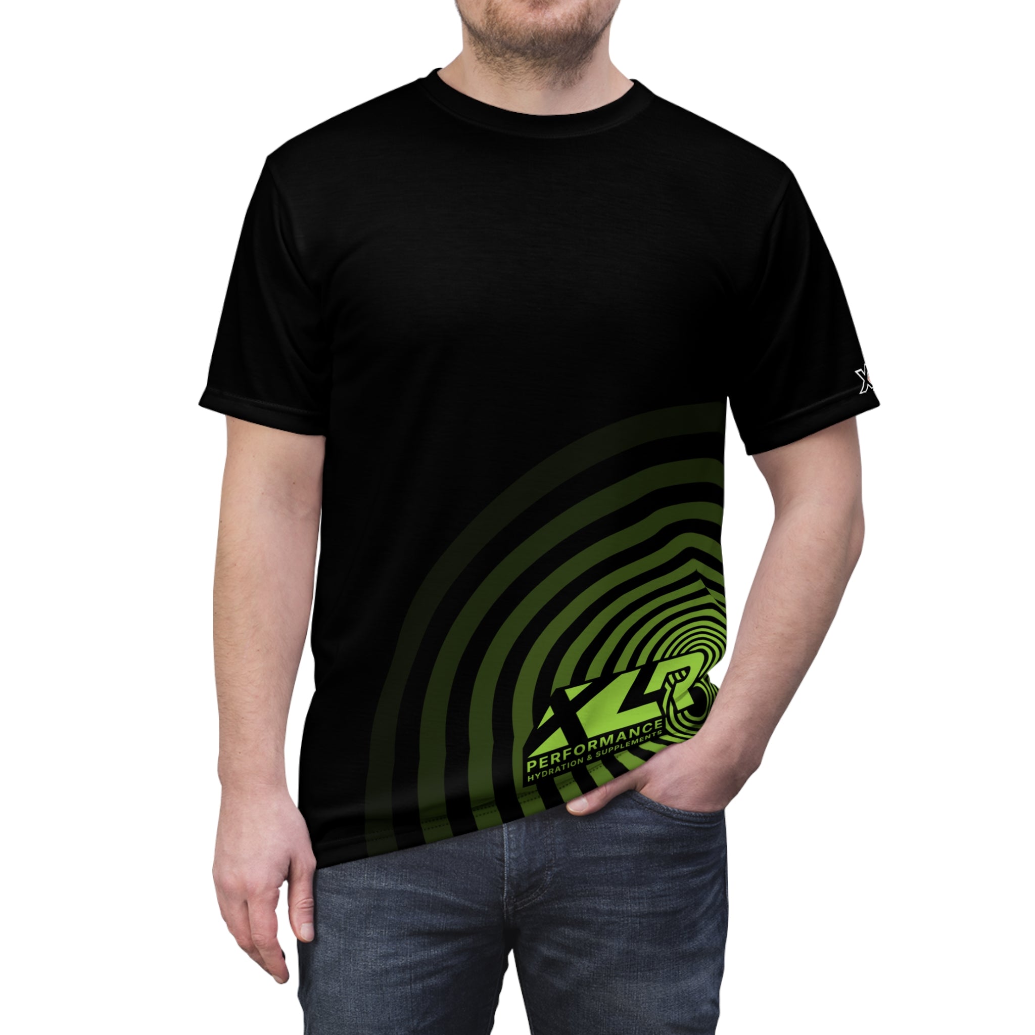 XLR8 Wave Performance Tee - Black